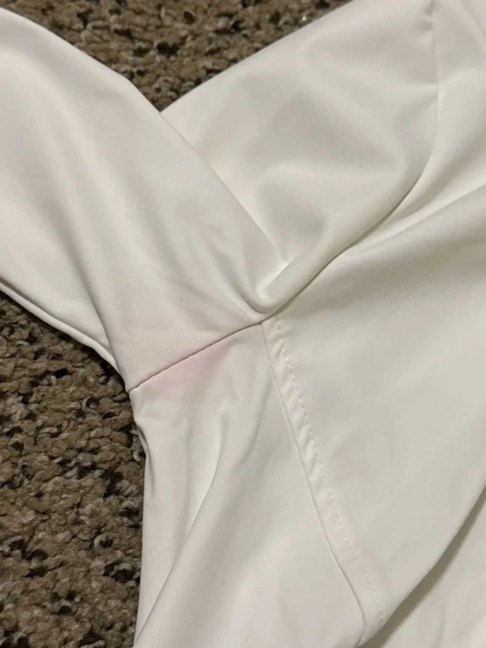 Women's White Zip-Up Active Jacket